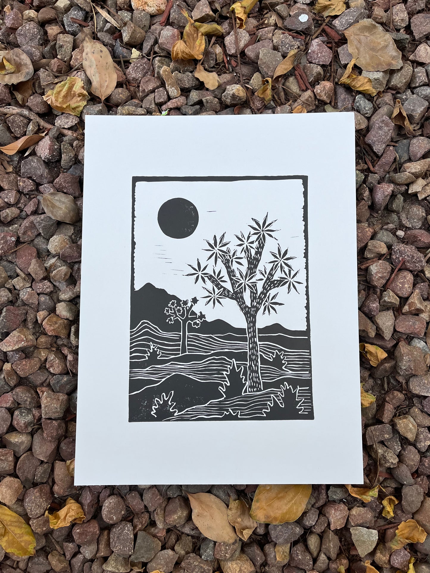 Joshua Tree (Day) Block Print