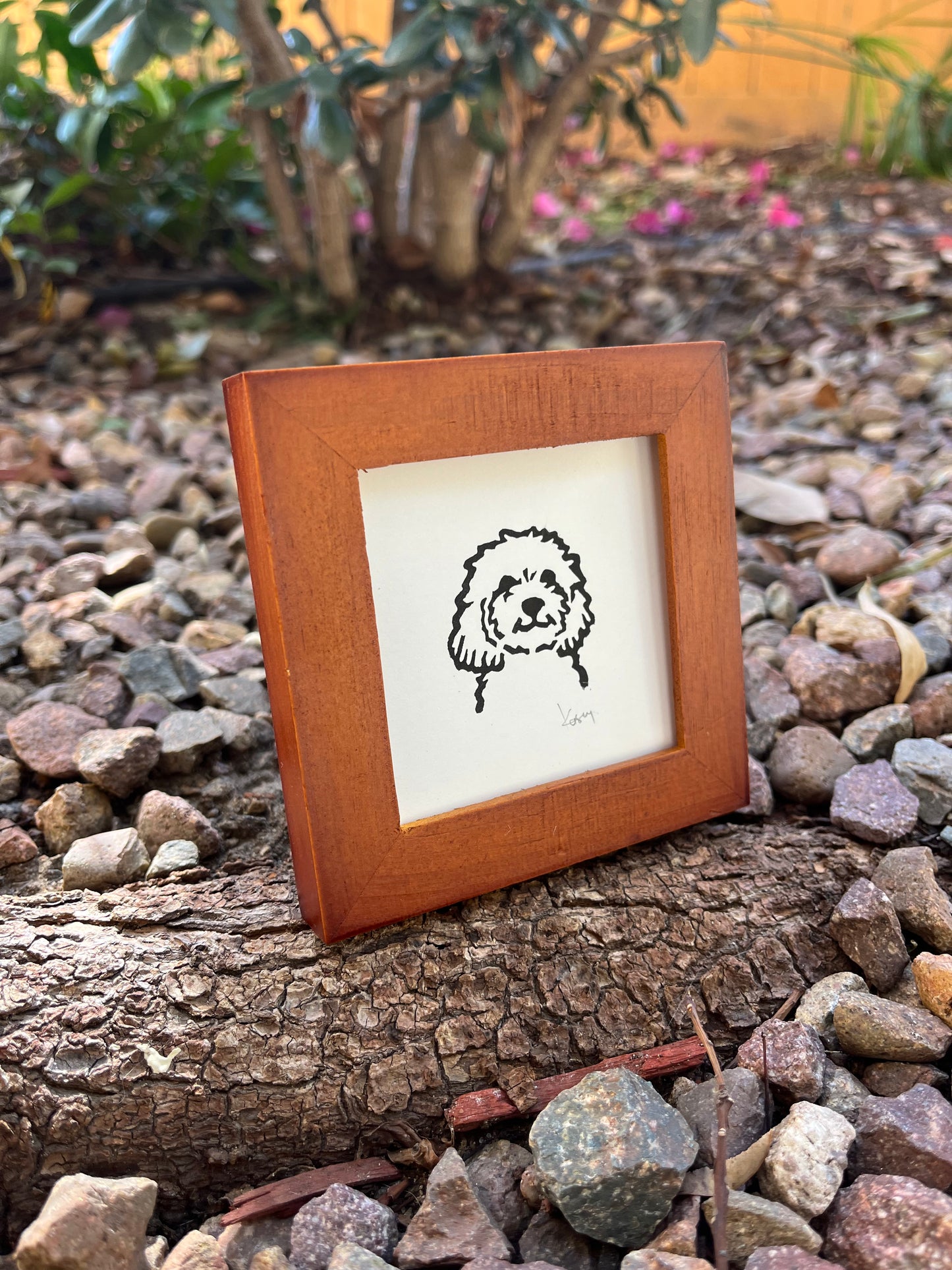 Doodle Mini Block Print