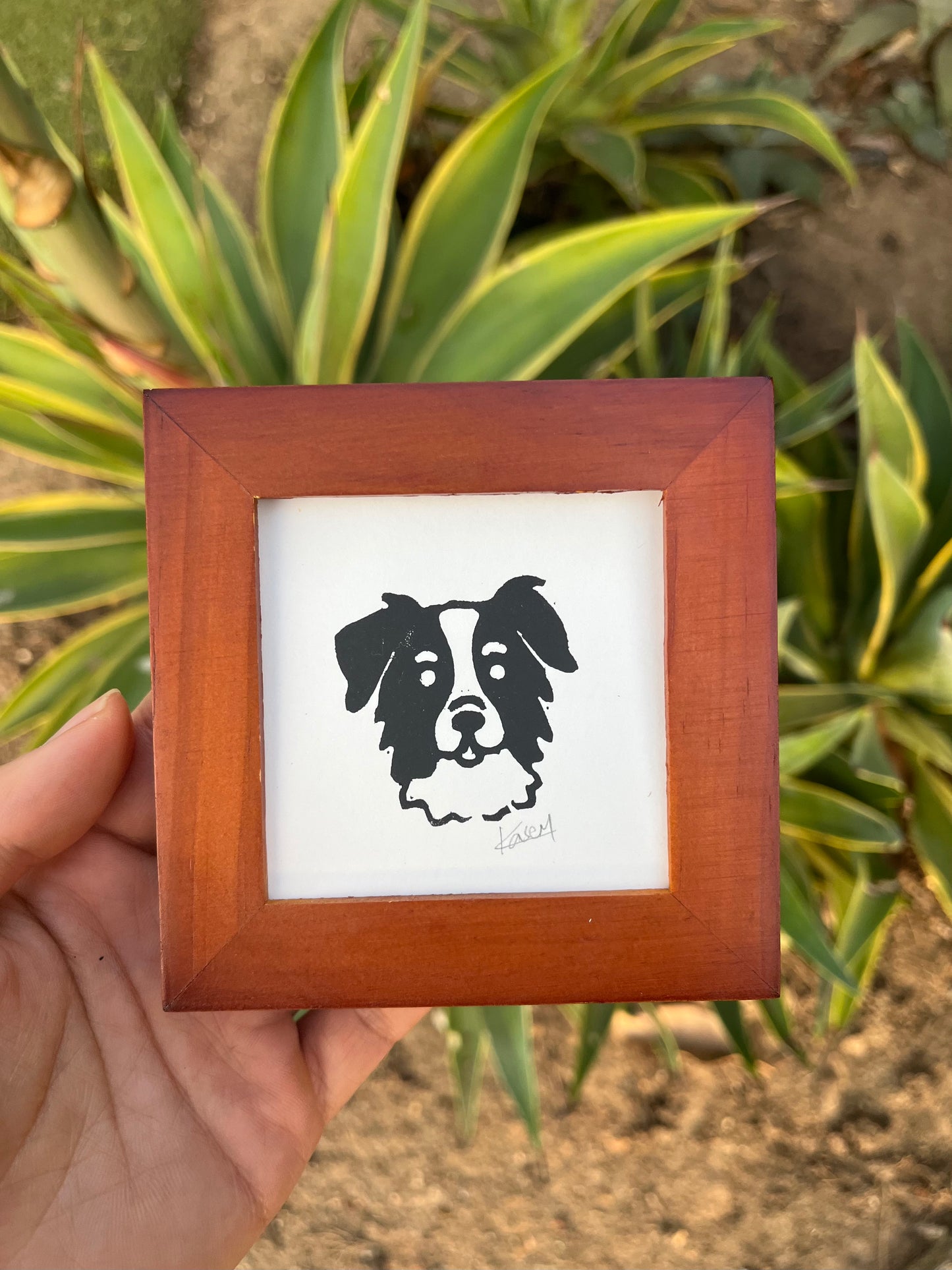 Aussie Mini Block Print