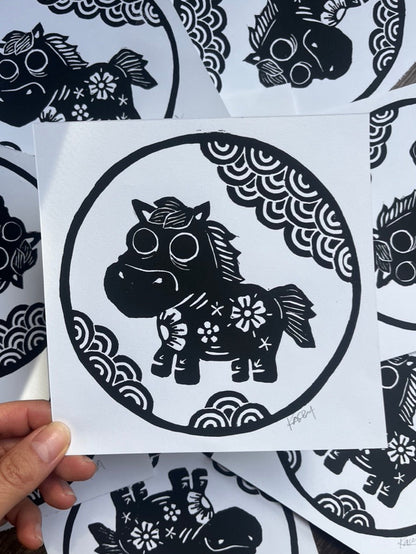 Lunar New Year Horse