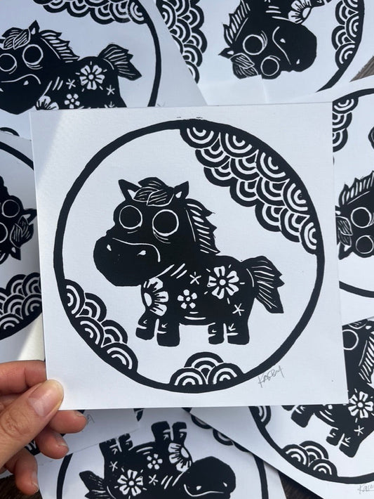 Lunar New Year Horse