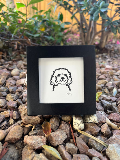 Doodle Mini Block Print