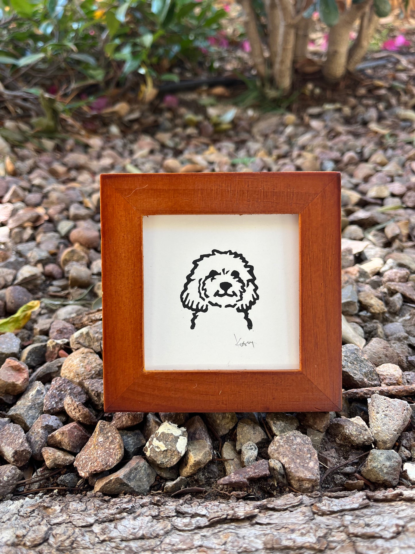 Doodle Mini Block Print