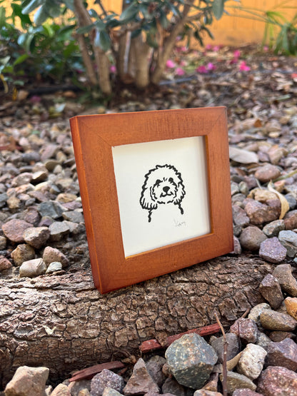 Doodle Mini Block Print