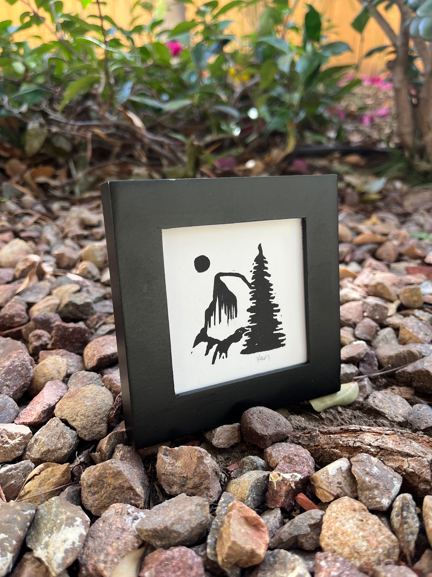 Yosemite Mini Block Print